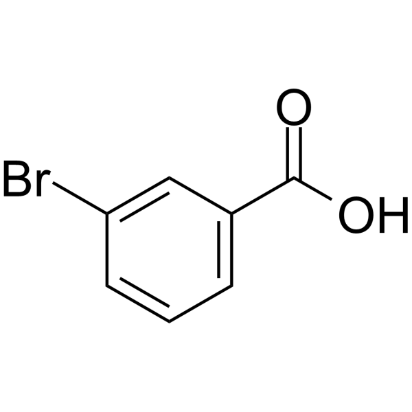 3-Bromobenzoic acid Chemical Structure