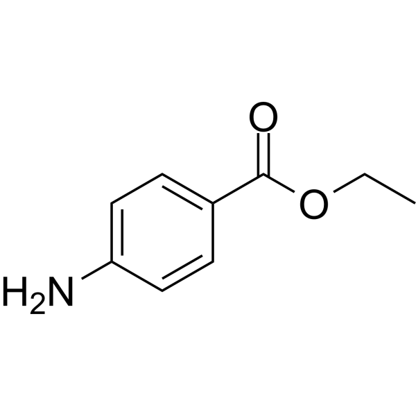 Benzocaine Chemical Structure