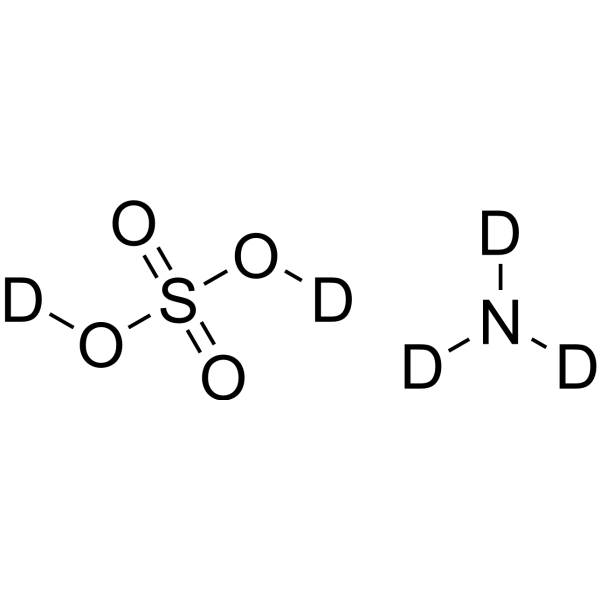 Ammonium sulphate-d<sub>8</sub> Chemical Structure