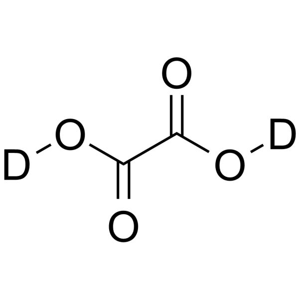 Oxalic Acid-d<sub>2</sub> Chemical Structure
