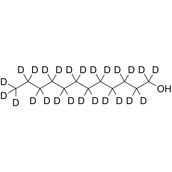 1-Dodecanol-d<sub>25</sub> Chemical Structure