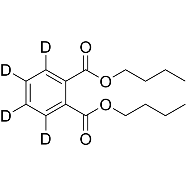 Dibutyl phthalate-3,4,5,6-d<sub>4</sub> Chemical Structure