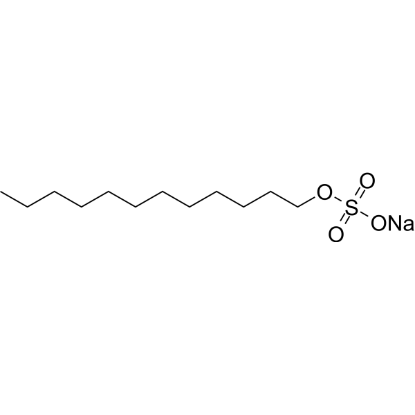 Sodium dodecyl sulfate for electrophoresis Chemical Structure