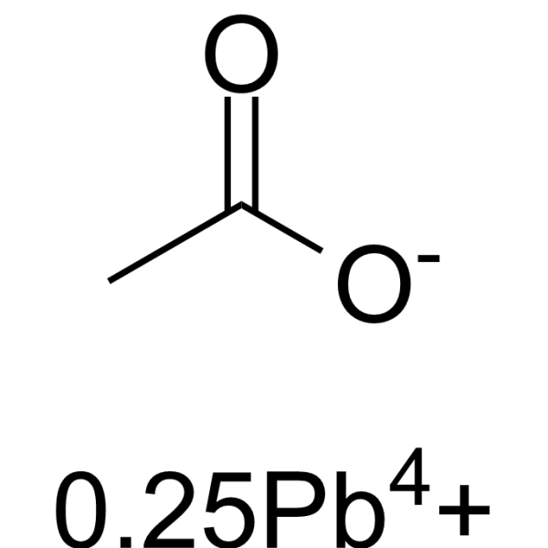 Acetic acid lead Chemical Structure