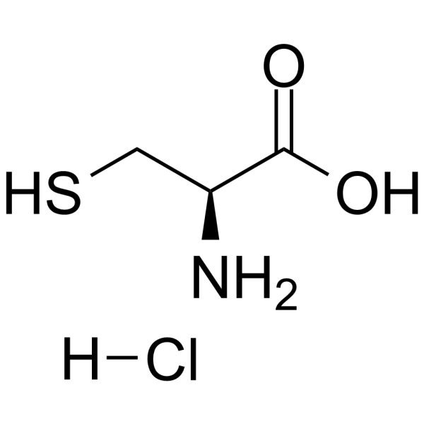L-Cysteine hydrochloride Chemical Structure