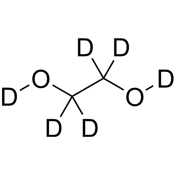 Ethylene Glycol-d<sub>6</sub> Chemical Structure