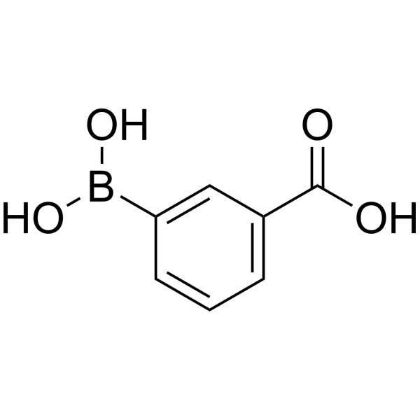 3-Carboxyphenylboronic acid Chemical Structure