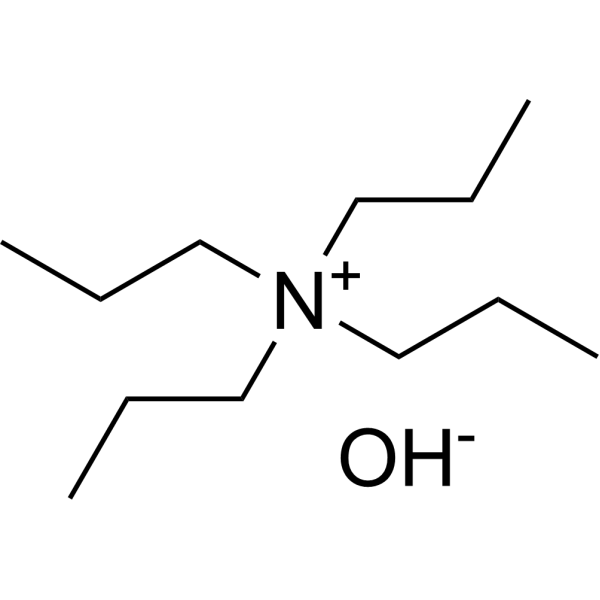 Tetrapropylammonium hydroxide (40% <em>w</em>/<em>w</em> in water)