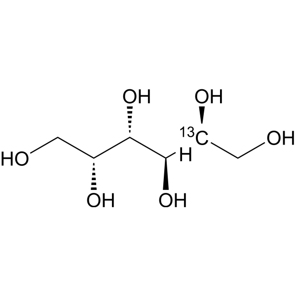 Dulcite-13C-1 Chemical Structure