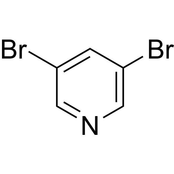 3,5-Dibromopyridine Chemical Structure