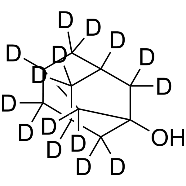 1-Adamantanol-d<sub>15</sub> Chemical Structure