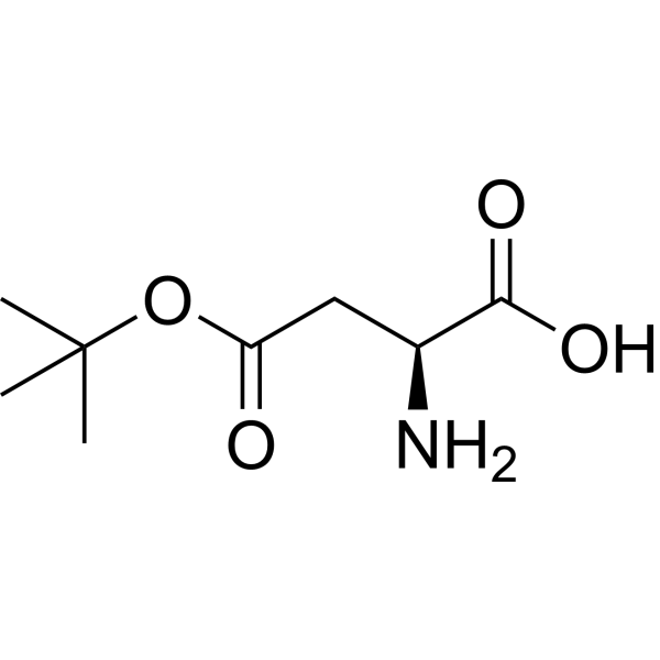 L-Aspartic acid 4-tert-butyl ester Chemical Structure