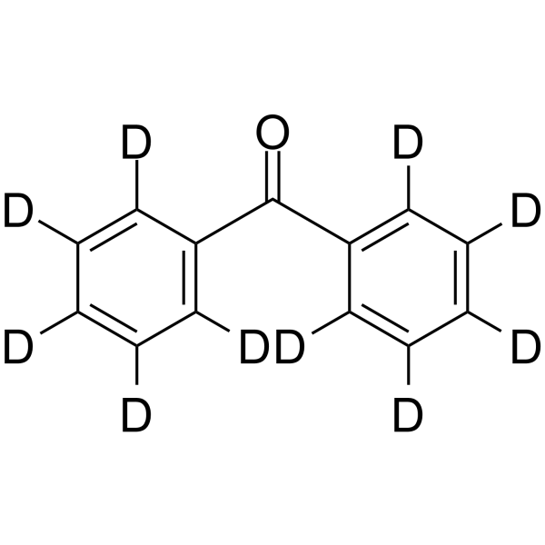 Benzophenone-d<sub>10</sub> Chemical Structure