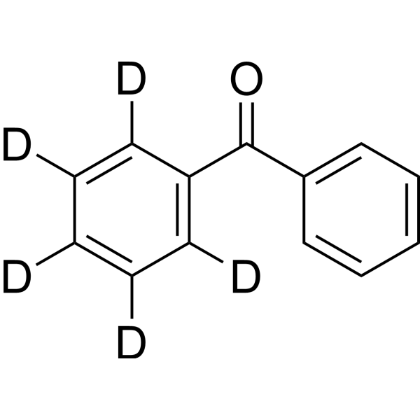 Benzophenone-d<sub>5</sub> Chemical Structure