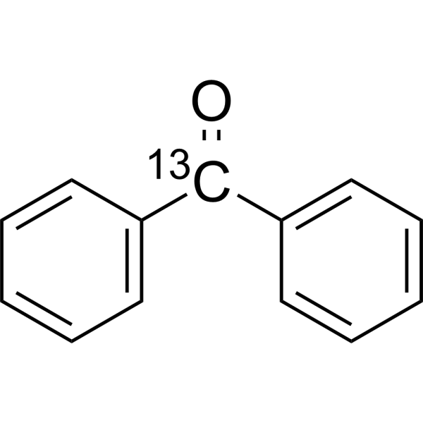 Benzophenone-<sup>13</sup>C Chemical Structure