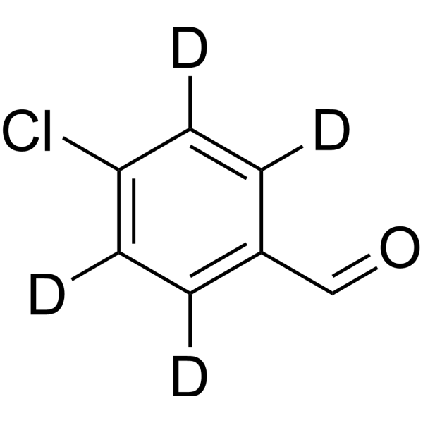 4-Chlorobenzaldehyde-2,3,5,6-d<sub>4</sub> Chemical Structure