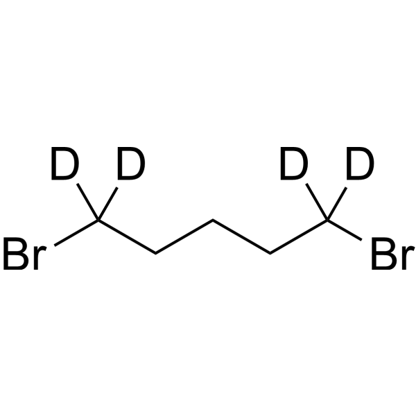 1,5-Dibromopentane-d<sub>4</sub> Chemical Structure