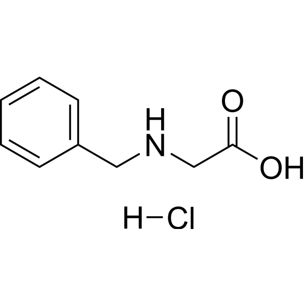 N-Benzylglycine hydrochloride Chemical Structure