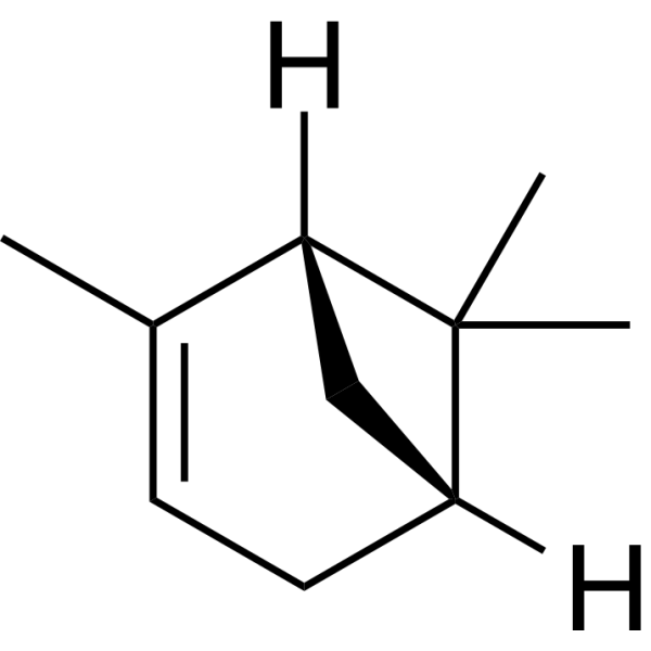 (1R)-α-Pinene Chemical Structure