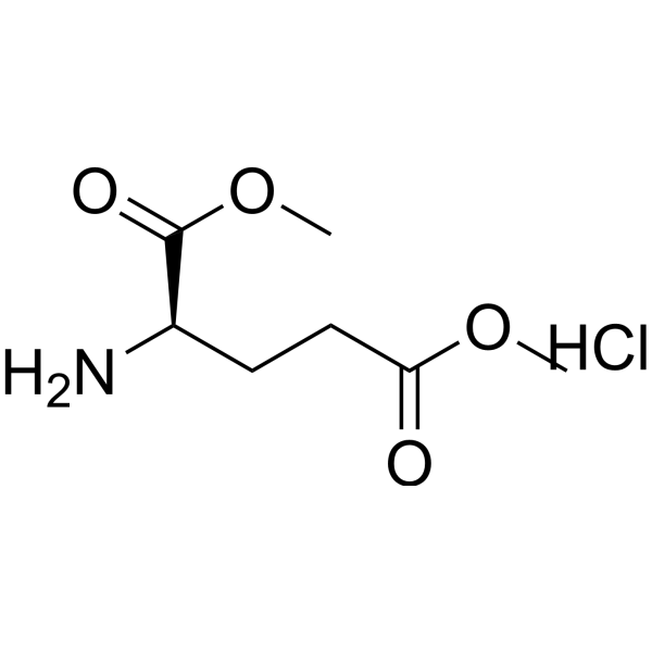 Dimethyl D-glutamate hydrochloride Chemical Structure