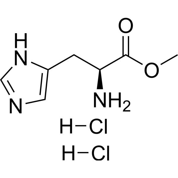 Methyl L-histidinate dihydrochloride Chemical Structure