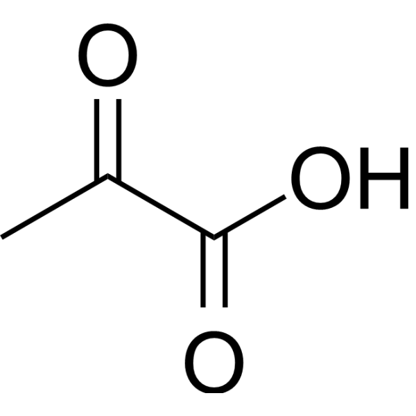Pyruvic acid Chemical Structure