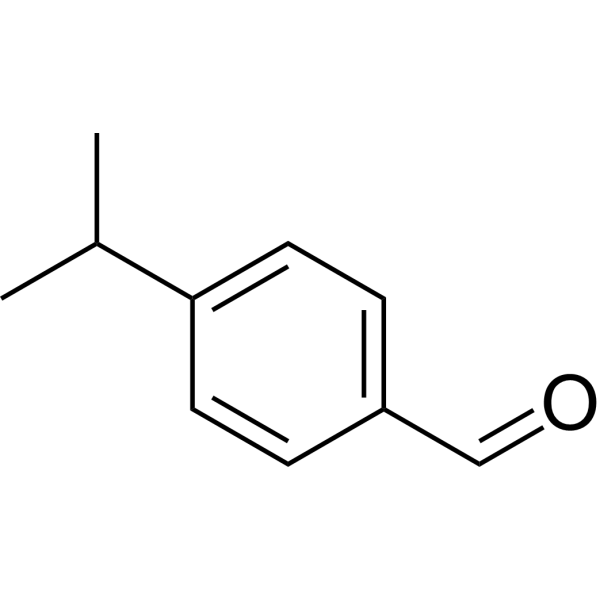 Cuminaldehyde Chemical Structure