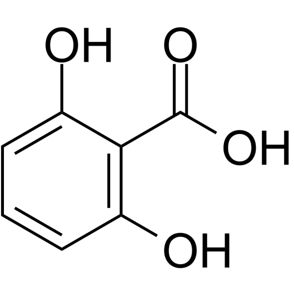 2,6-Dihydroxybenzoic acid Chemical Structure