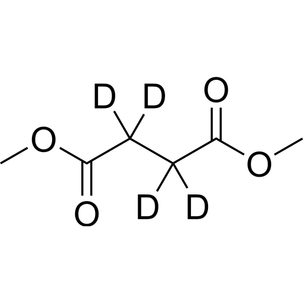 Dimethyl succinate-d<sub>4</sub> Chemical Structure