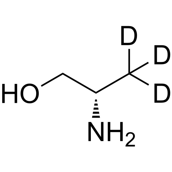 L-Alaninol-d<sub>3</sub> Chemical Structure