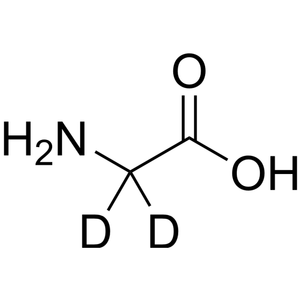 Glycine-d<sub>2</sub> Chemical Structure