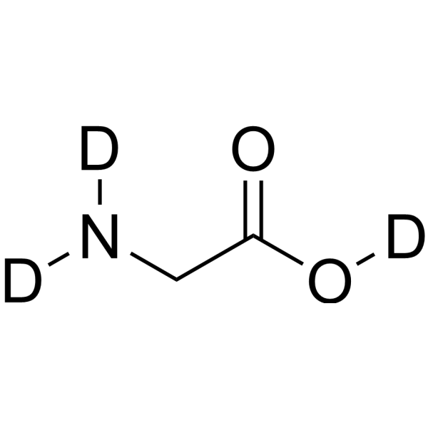 Glycine-d<sub>3</sub> Chemical Structure