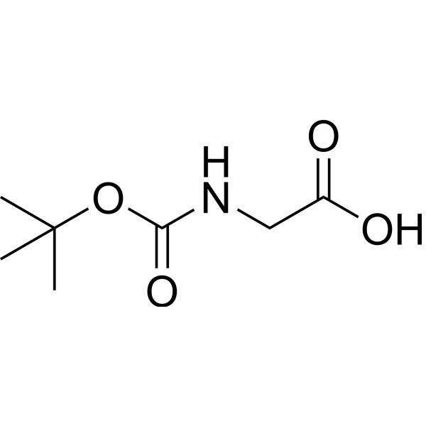 Boc-Glycine Chemical Structure