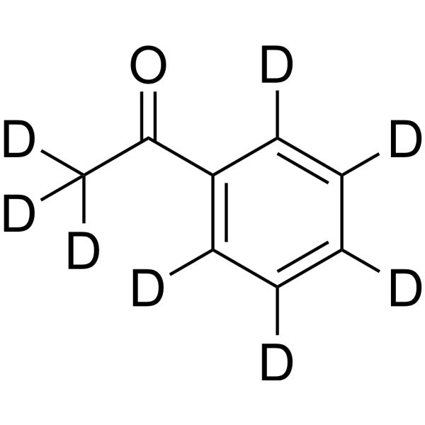 Acetophenone-d<sub>8</sub> Chemical Structure