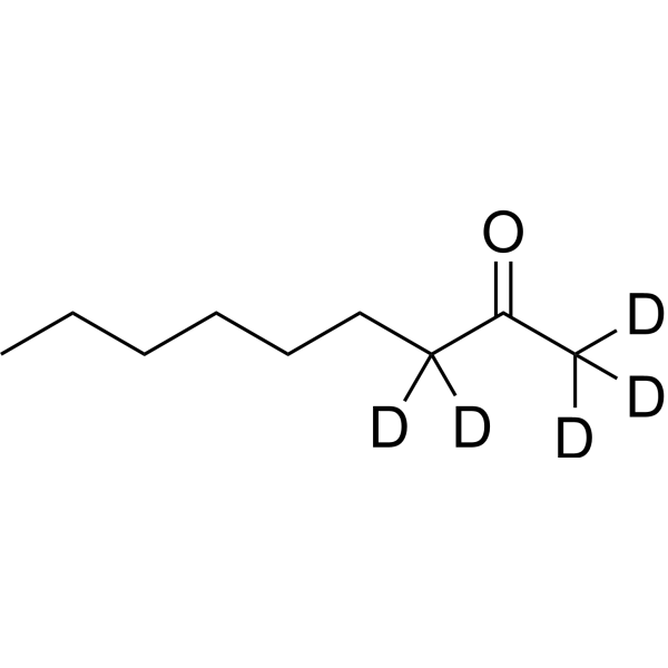 Heptyl methyl ketone-d<sub>5</sub> Chemical Structure