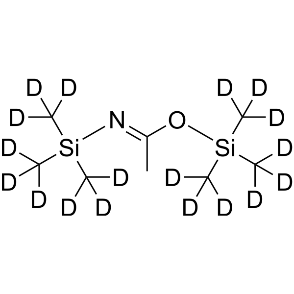Trimethylsilyl N-(trimethylsilyl)acetimidate-d<em>18</em>
