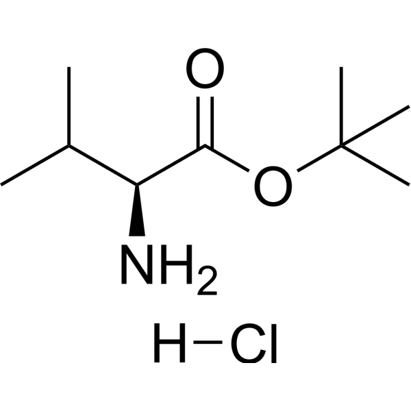 tert-Butyl L-valinate hydrochloride Chemical Structure