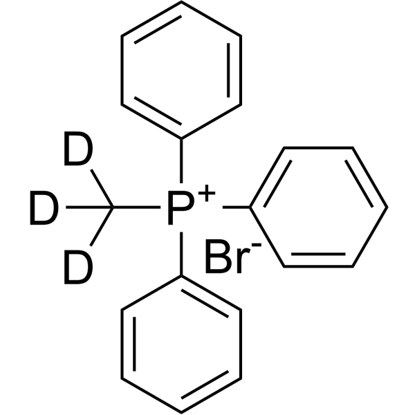 Methyl-triphenylphosphonium-d<sub>3</sub> bromide Chemical Structure