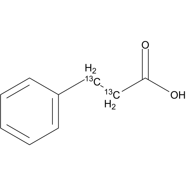 Hydrocinnamic acid-2,3-13C2