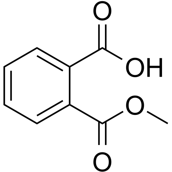 Monomethyl phthalate Chemical Structure