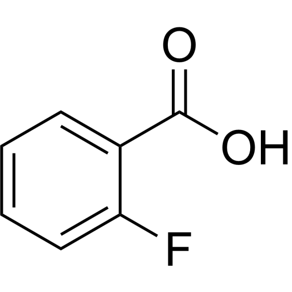 2-Fluorobenzoic acid Chemical Structure