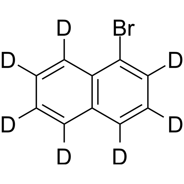 1-Bromonaphthalene-d<sub>7</sub> Chemical Structure