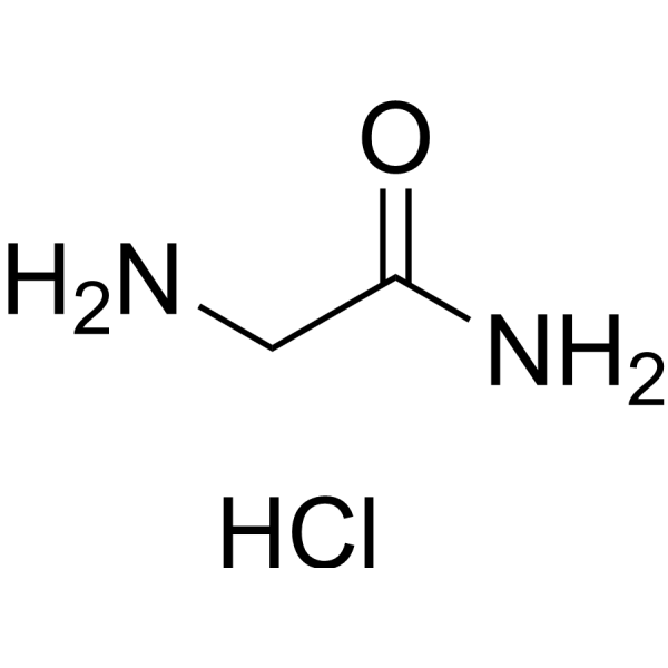 2-Aminoacetamide hydrochloride Chemical Structure