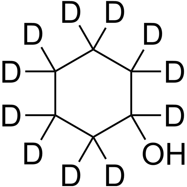 1-Cyclohexanol-d<sub>11</sub> Chemical Structure