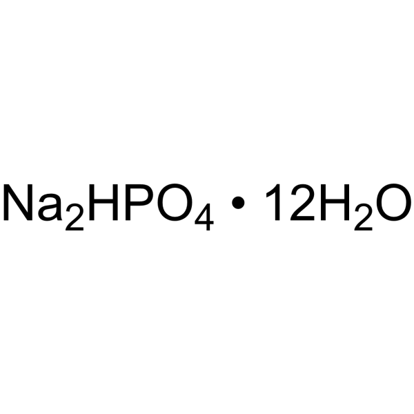 Sodium phosphate dibasic dodecahydrate Chemical Structure