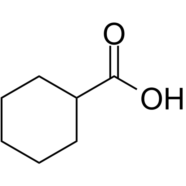 Cyclohexanecarboxylic acid Chemical Structure