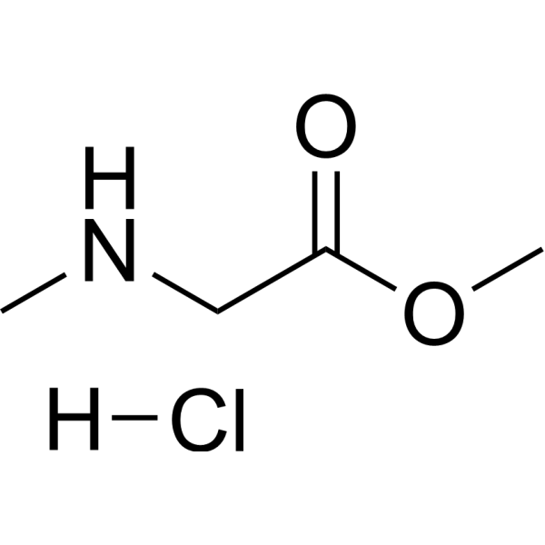 Methyl N-methylglycinate hydrochloride Chemical Structure