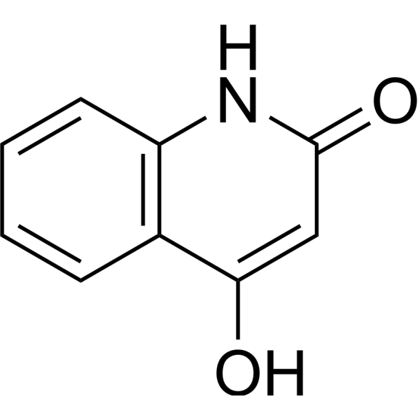 2,4-Dihydroxyquinoline Chemical Structure