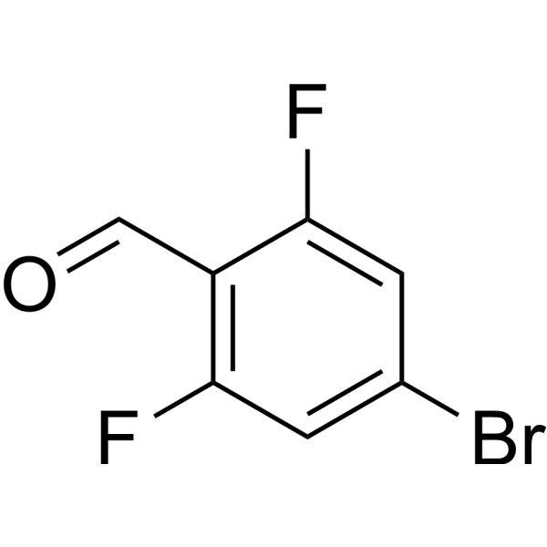 4-Bromo-2,6-difluorobenzaldehyde Chemical Structure