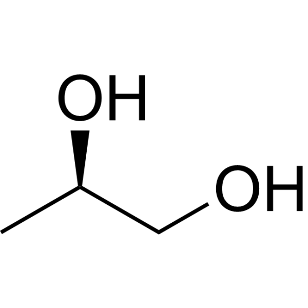 (R)-(-)-1,2-Propanediol Chemical Structure